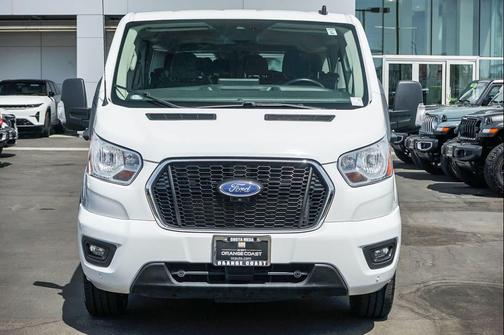 Oxford White 2022 Ford Transit-350 XLT