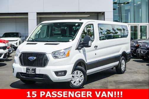 Oxford White 2022 Ford Transit-350 XLT