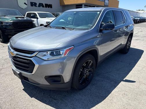 Satin Steel Metallic 2019 Chevrolet Traverse LS