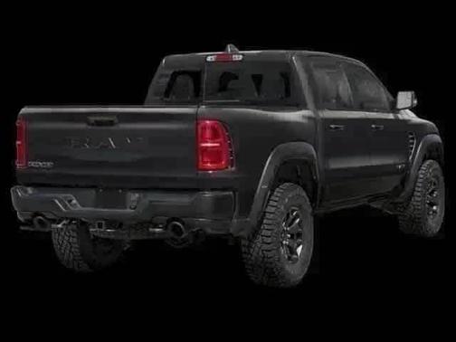Diamond Black Crystal Pearlcoat 2026 RAM 1500 RHO Crew Cab 4x4 5'7' Box