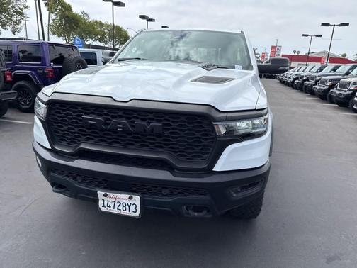 Bright White Clearcoat 2025 RAM 1500 Rebel