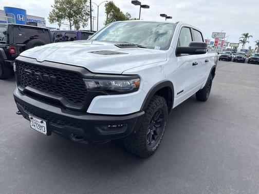 Bright White Clearcoat 2025 RAM 1500 Rebel