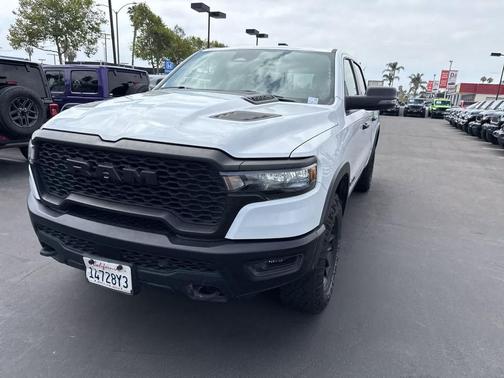 Bright White Clearcoat 2025 RAM 1500 Rebel
