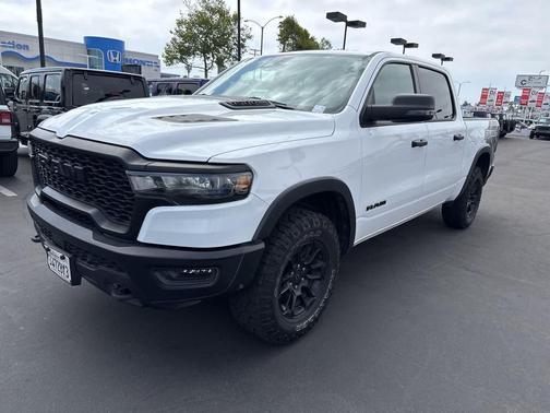 Bright White Clearcoat 2025 RAM 1500 Rebel