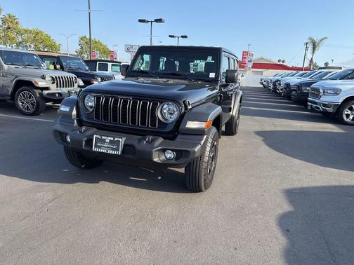 Black Clearcoat 2024 Jeep Wrangler Sport