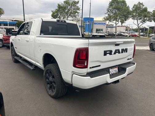 Bright White Clearcoat 2026 RAM 2500 Laramie Mega Cab 4x4 6'4' Box