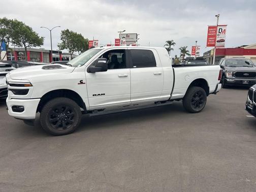 Bright White Clearcoat 2026 RAM 2500 Laramie Mega Cab 4x4 6'4' Box
