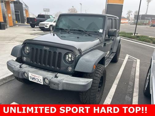2016 Jeep Wrangler Unlimited Sport
