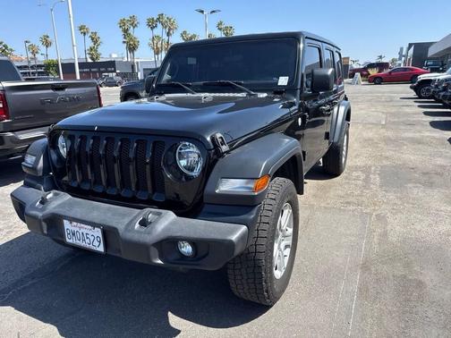 Black Clearcoat 2019 Jeep Wrangler Unlimited Sport