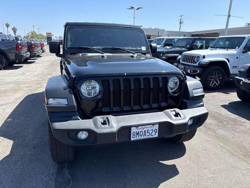 Black Clearcoat 2019 Jeep Wrangler Unlimited Sport