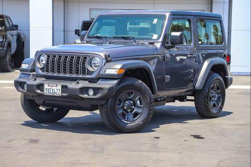 Granite Crystal Metallic Clearcoat 2026 Jeep Wrangler Sport