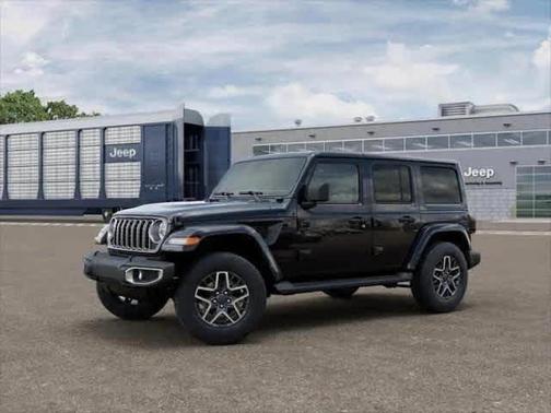 Black Clearcoat 2026 Jeep Wrangler 4-Door Sahara 4x4