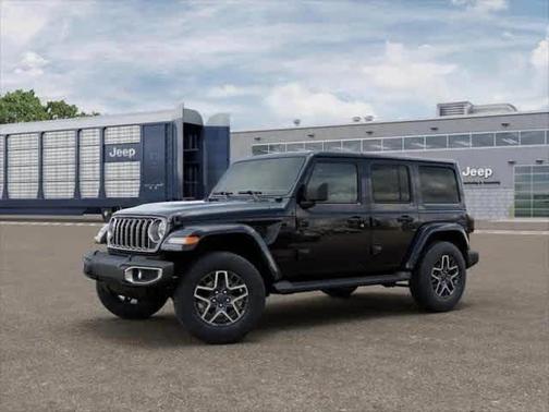 Black Clearcoat 2026 Jeep Wrangler 4-Door Sahara 4x4