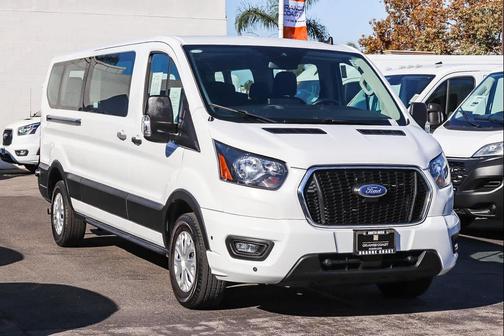 Oxford White 2024 Ford Transit-350 XLT