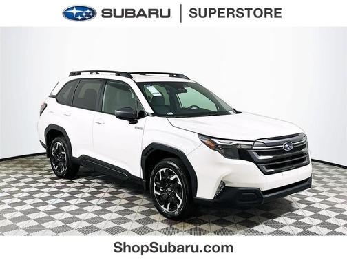 CRYSTAL WHT PRL 2026 Subaru Forester Hybrid Premium