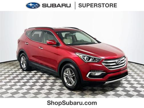 Serrano Red 2017 Hyundai Santa Fe Sport 2.4L