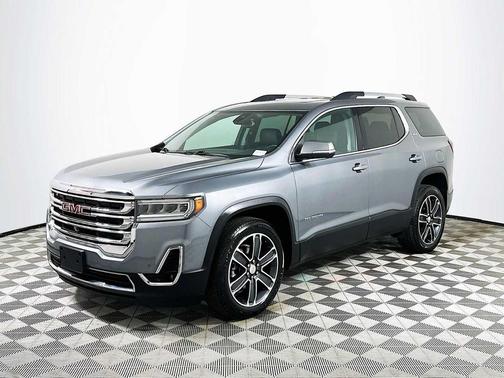 Satin Steel Metallic 2021 GMC Acadia AWD SLT
