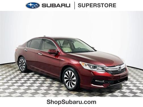Crimson Red Pearl 2017 Honda Accord Hybrid EX-L