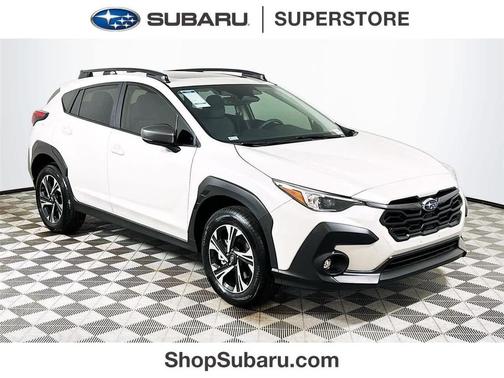 Crystal White Pearl 2025 Subaru Crosstrek Premium