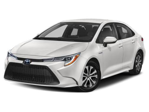 White 2022 Toyota Corolla Hybrid LE