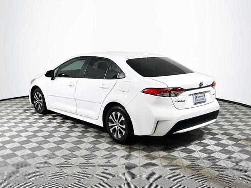 White 2022 Toyota Corolla Hybrid LE