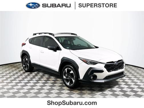 Crystal White Pearl 2025 Subaru Crosstrek Limited