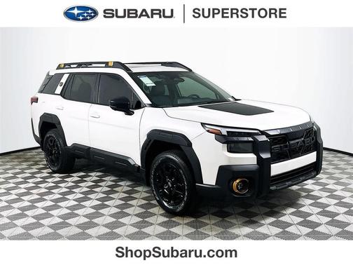 Crystal White Pearl 2026 Subaru Outback Wilderness