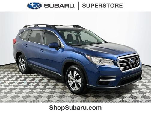 Abyss Blue Pearl 2021 Subaru Ascent Premium 7-Passenger