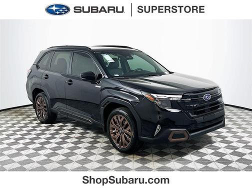 CRYSTAL BLK SIL 2026 Subaru Forester Hybrid Sport