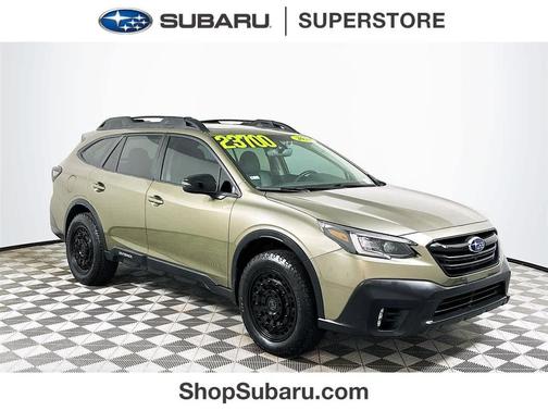 Autumn Green Metallic 2021 Subaru Outback Onyx Edition XT