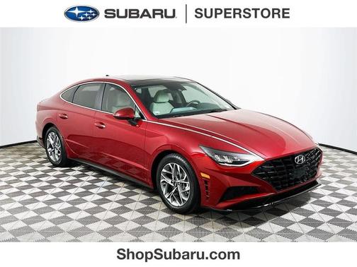 Ultimate Red 2023 Hyundai SONATA SEL