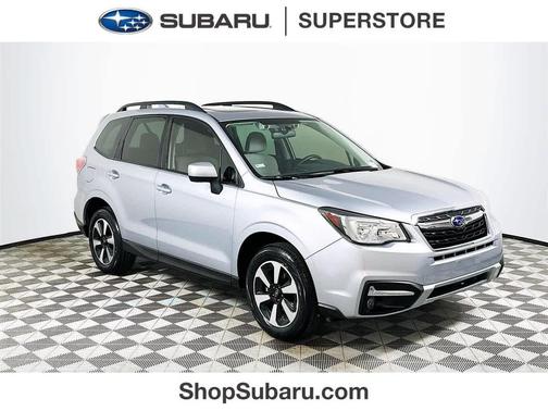 Ice Silver Metallic 2018 Subaru Forester 2.5i Premium