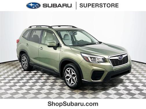 Jasper Green Metallic 2019 Subaru Forester Premium