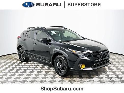 Crystal Black Silica 2026 Subaru Crosstrek Hybrid Base