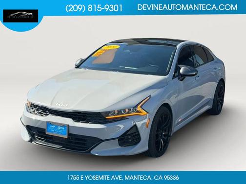 Wolf Gray 2021 Kia K5 GT-Line