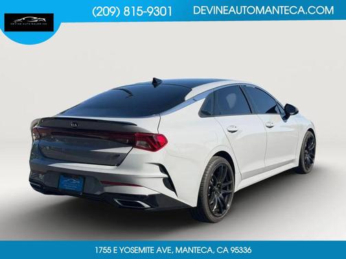 Wolf Gray 2021 Kia K5 GT-Line