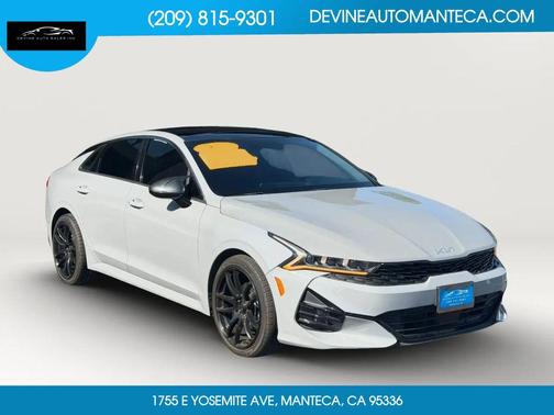 Wolf Gray 2021 Kia K5 GT-Line