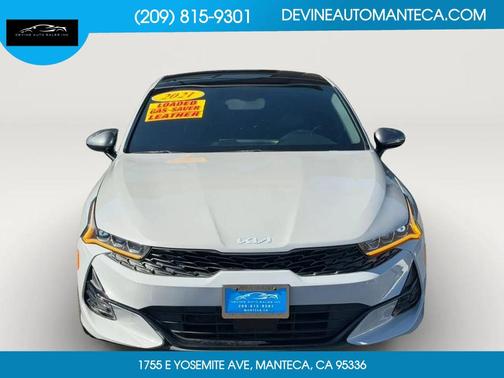 Wolf Gray 2021 Kia K5 GT-Line