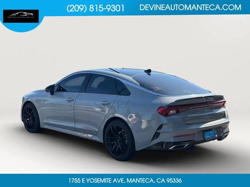 Wolf Gray 2021 Kia K5 GT-Line
