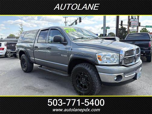 Gray 2008 Dodge Ram 1500 SLT Quad Cab