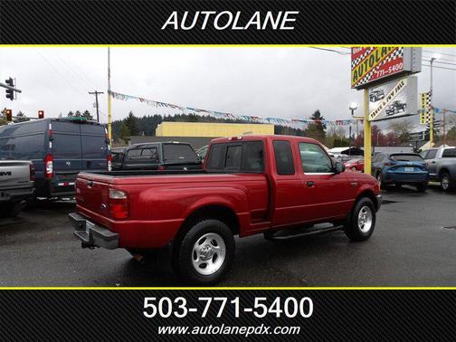 Bright Red Clearcoat 2001 Ford Ranger XLT SuperCab