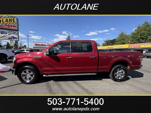 Ruby Red Metallic Tinted Clearcoat 2015 Ford F-150 XLT