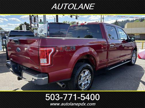 Ruby Red Metallic Tinted Clearcoat 2015 Ford F-150 XLT