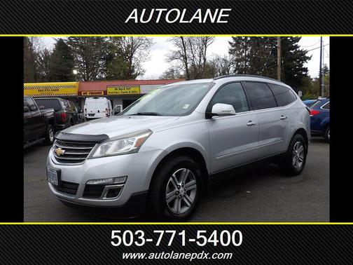 Silver Ice Metallic 2016 Chevrolet Traverse 2LT