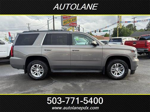Champagne Silver Metallic 2017 Chevrolet Tahoe LT
