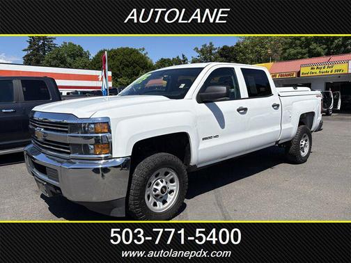 Summit White 2017 Chevrolet Silverado 2500 WT