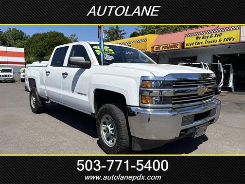 Summit White 2017 Chevrolet Silverado 2500 WT