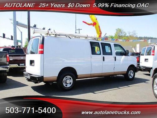 Black 2014 Chevrolet Express 3500 Work Van