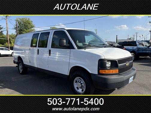 Black 2014 Chevrolet Express 3500 Work Van