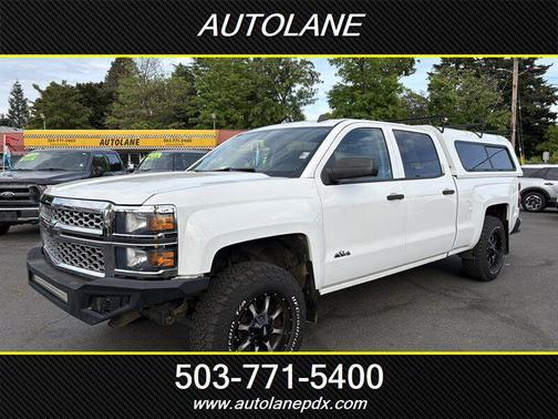 White Diamond Tricoat 2014 Chevrolet Silverado 1500 1LT